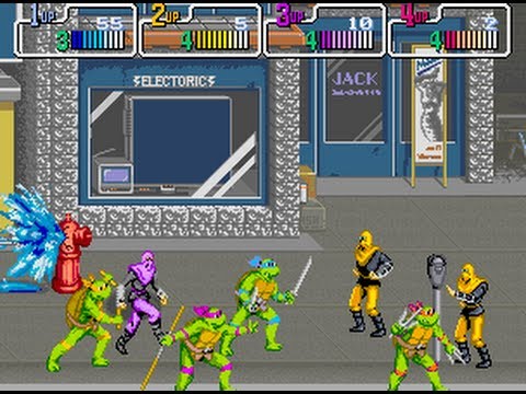 play teenage mutant ninja turtles arcade game
